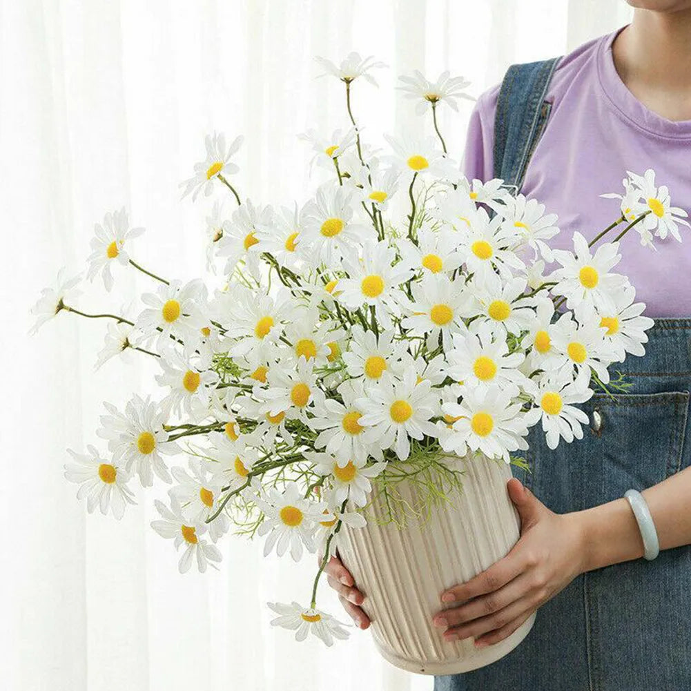 Fake Flowers Bouquet Daisy Flowers Decor for Wedding / Christmas / Valentine's Day