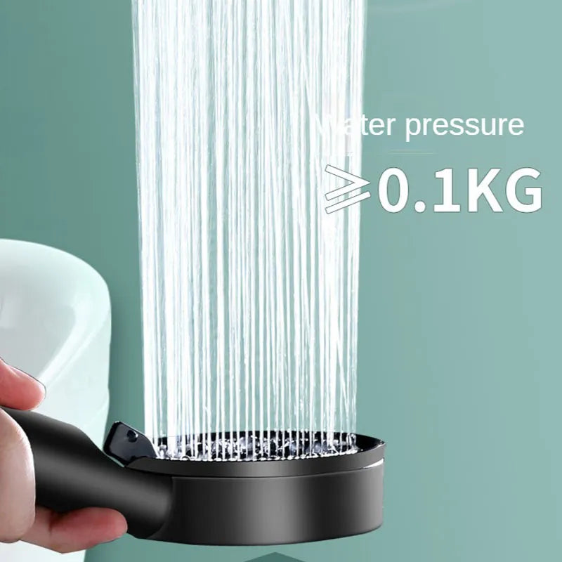 5 Modes Shower Head Adjustable High Pressure Water Saving Shower Head