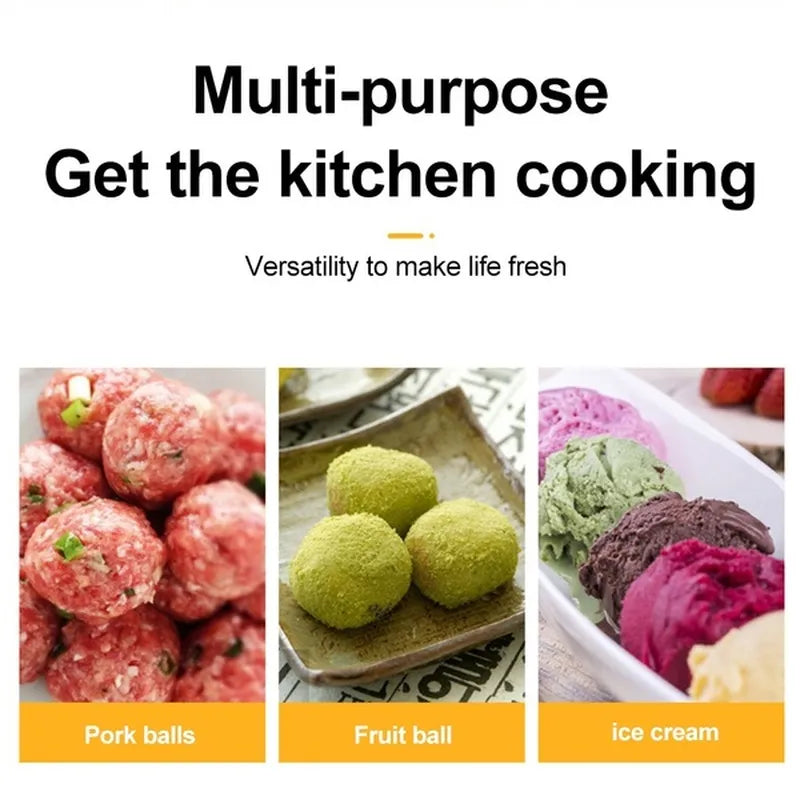 Meatball Maker Tool Clip Newbie Non Stick Stuffed Meat Ball Spoon