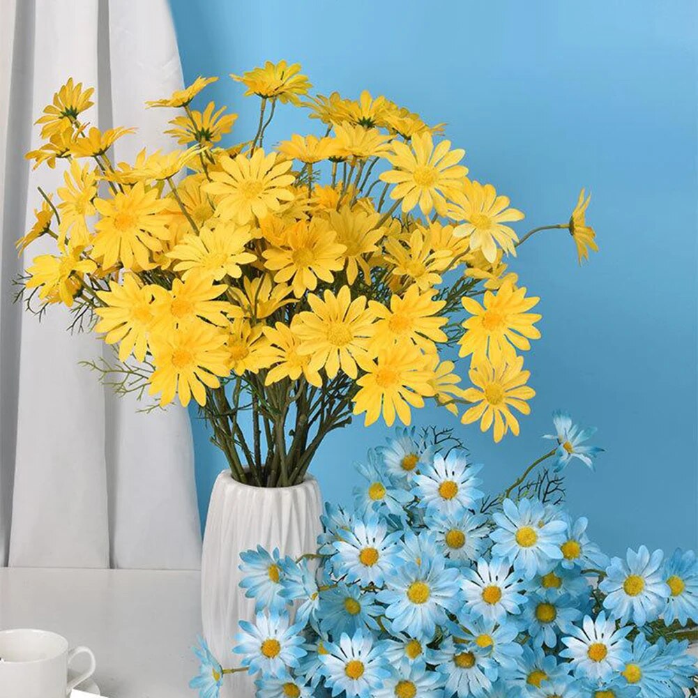 Fake Flowers Bouquet Daisy Flowers Decor for Wedding / Christmas / Valentine's Day