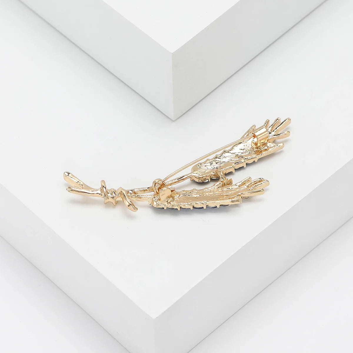 Dmari Women Brooches Korean Fashion Style 3-Color Rhinestone Ear of Wheat Lapel Pins Luxury Jewelry Accessories For Clothing