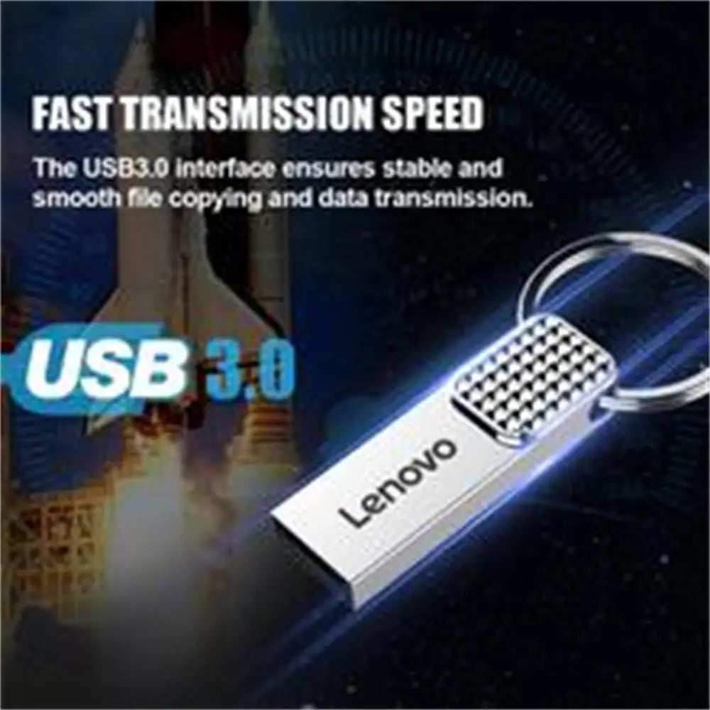 Lenovo USB 2TB OTG Metal USB 3.0 Pen Drive Key 1TB-64GB Type C High Speed Pendrive Mini Flash Drive Memory Stick