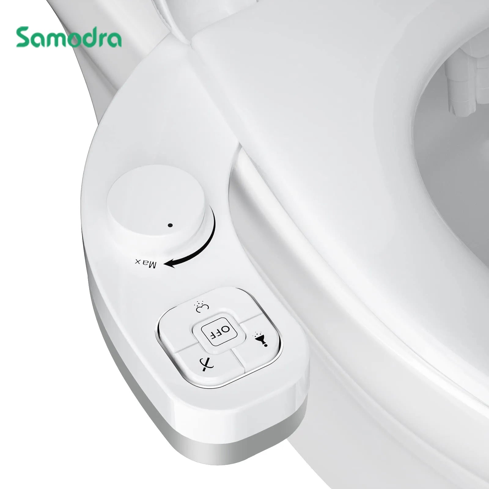 Non-Electric Bidet - Self Cleaning Dual Nozzle (Frontal and Rear Wash)