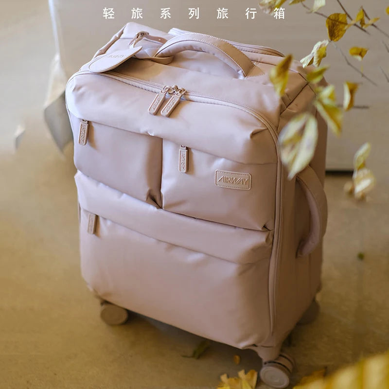 Ultralight luggage cloth suitcase Boarding case 20 "travel bag Small suitcase Travel case Trolley case 24