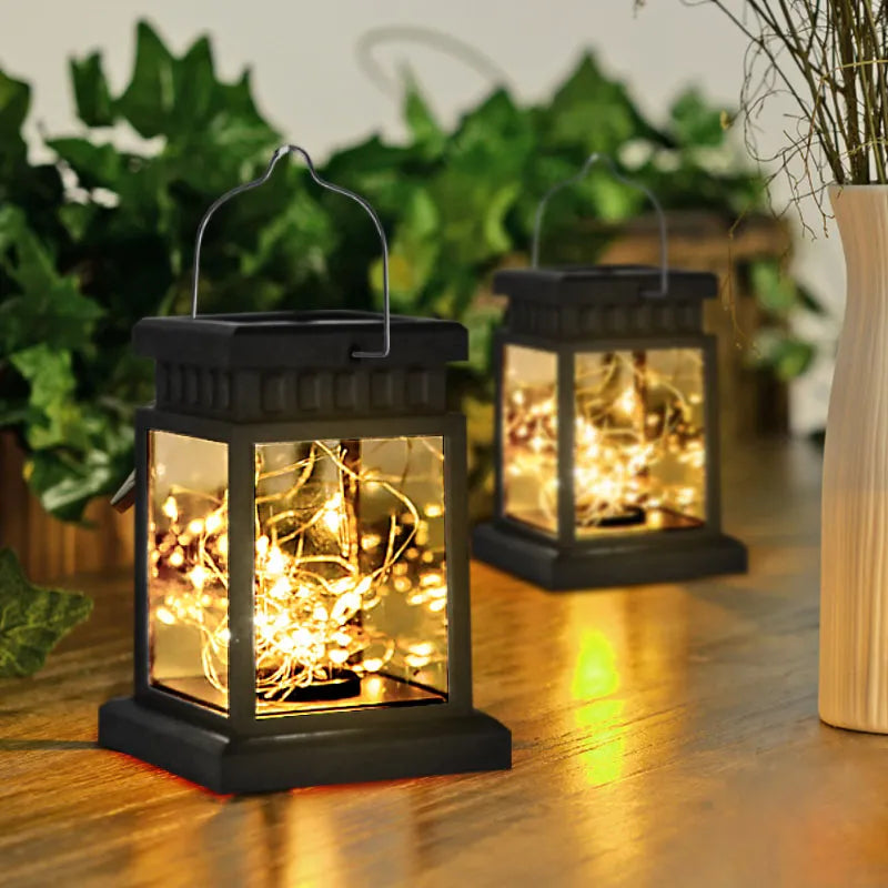 Outdoor LED Solar Lantern Lamps Waterproof