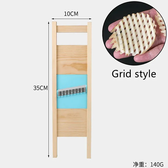 Potato Slicer Cut Potato Grid Artifact Grid Wipe Grid Knife