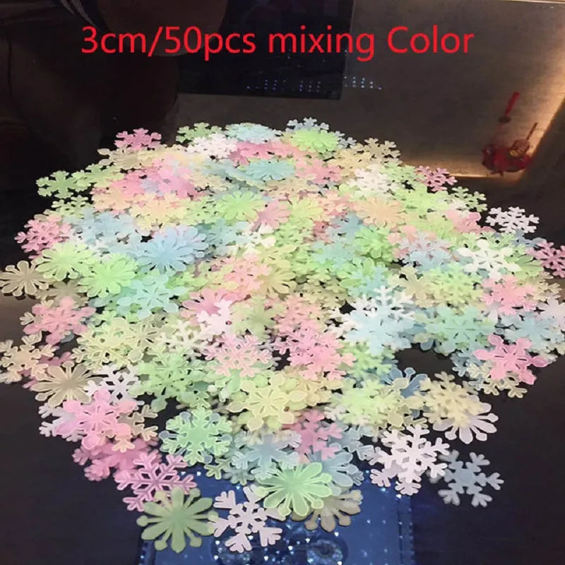 3D Star And Moon Luminous Wall Stickers Home Decorations